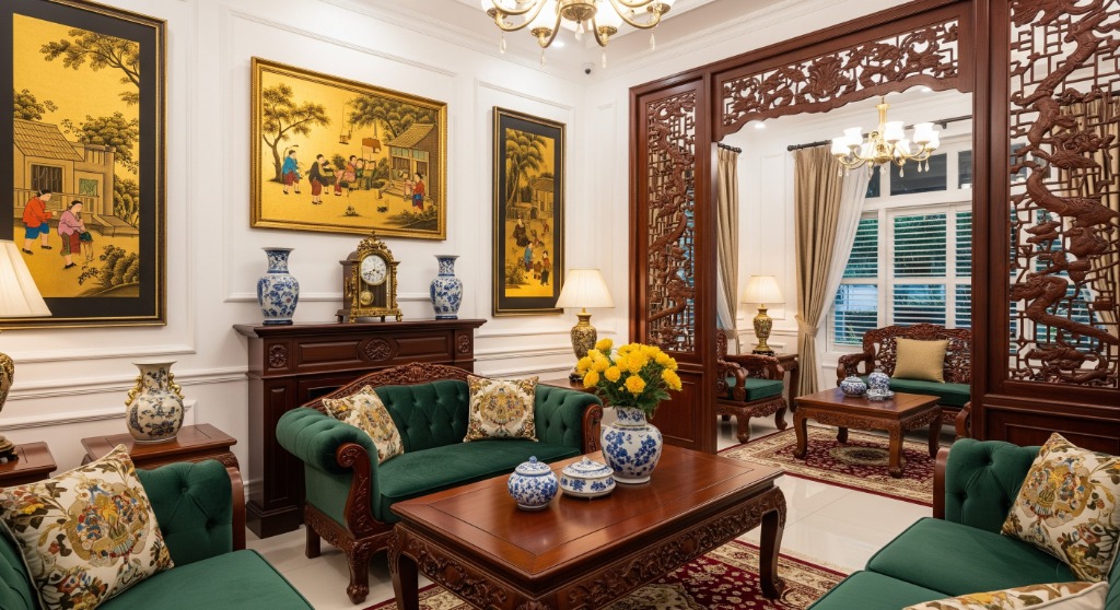 Thiết kế biệt thự Đông Dương Indochine Indochine Heritage Mansion
