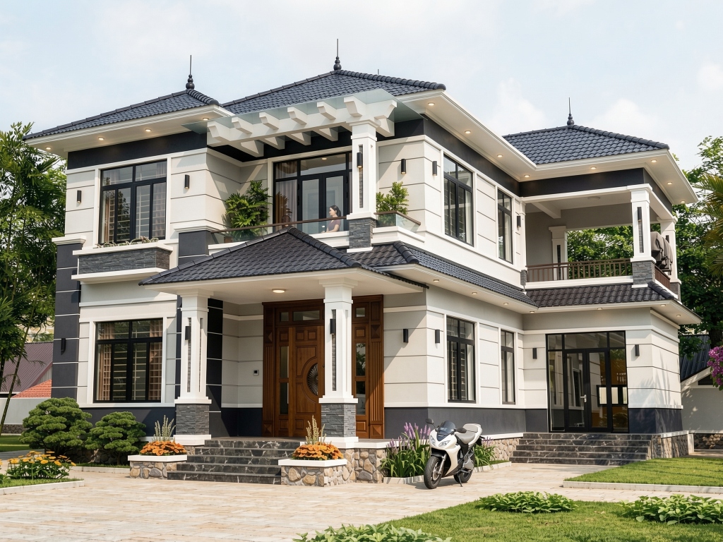 Biệt thự mái Nhật